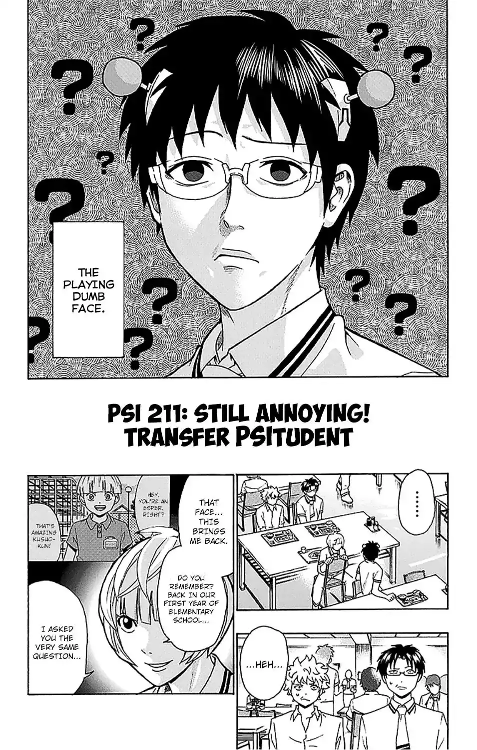 Saiki Kusuo no Psi Nan Chapter 211 3